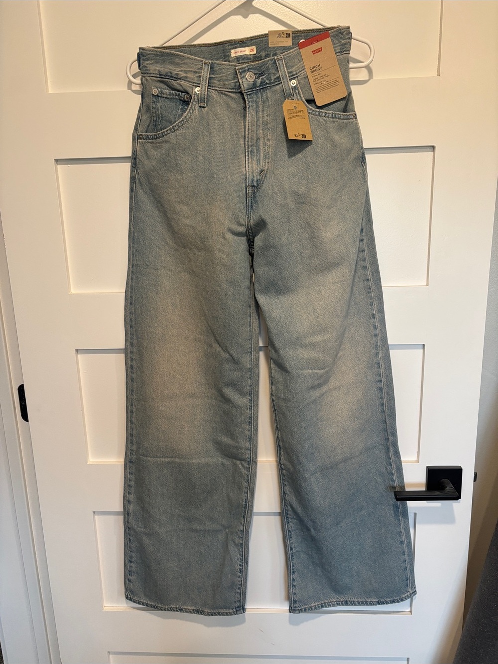 Levi's Cinch Baggy Wide Leg Jeans